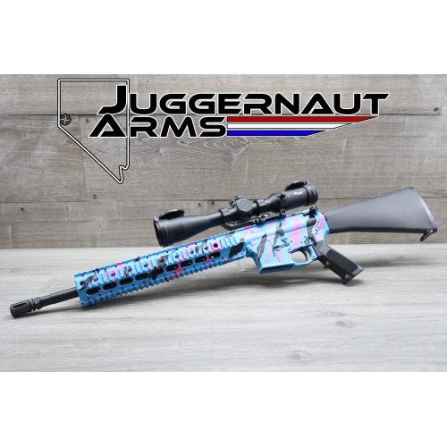 Custom 5.56 AR15 Rifle - Bad Attitude Long Branch Lower - Sig Tango MSR 1-6