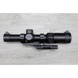 Vortex Strike Eagle 1-8x24 Rifle Scope with Vortex Cantilever Mount