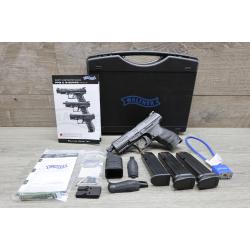 Walther PPQ M2 Q4 Tac 9mm Threaded Optics-Ready Pistol Package – 3 Mags