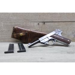 High Standard Model GB .22 LR Target Pistol - Holster & 2 Mags - 329330