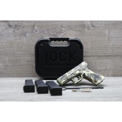 Glock 45 Gen 5 Custom Camo Camouflage Cerakote 9mm Duty Carry - Very Good