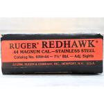 1987 Ruger Redhawk .44 Magnum Double-Action Revolver