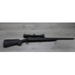 Savage Axis 6.5 Creedmoor Synthetic Rifle & Weaver 3-9x Scope - Excellent
