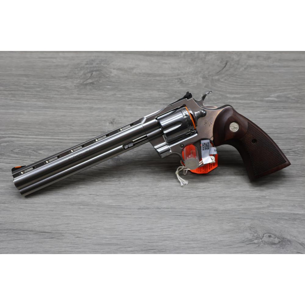 Colt Python 8" Stainless .357 Magnum Revolver LIKE NEW