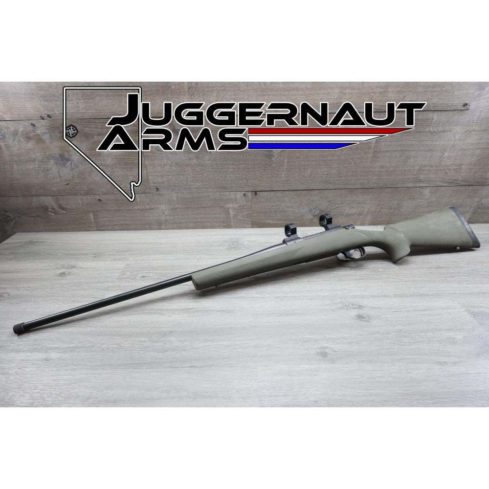Howa 1500 6.5 PRC Rifle - 24" Barrel, Green Hogue Stock & 30mm Scope Rings - Very Good - B597766