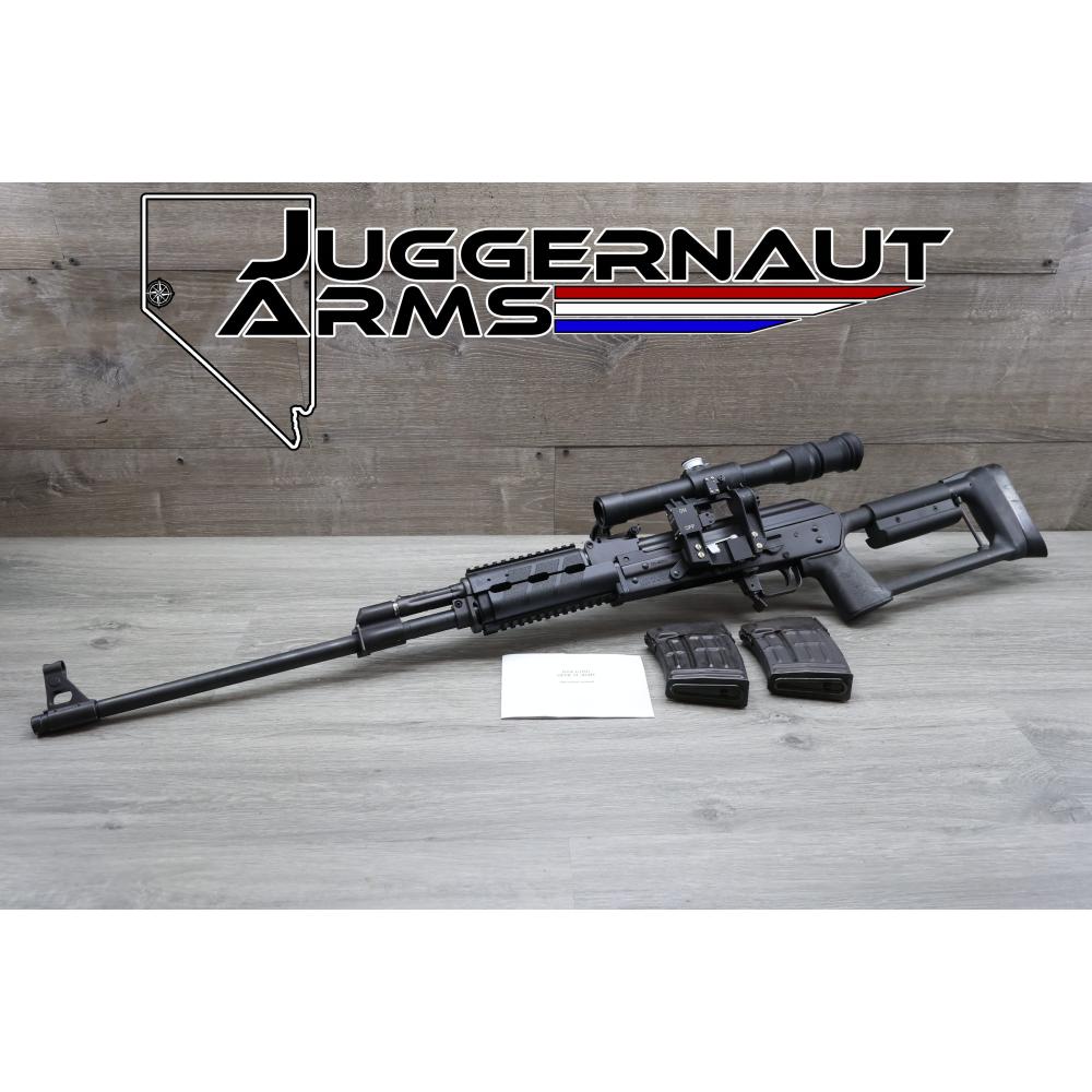 Zastava PAP M91SR 7.62x54r - POSP Optical Sight, 2 Magazines - Excellent - Z91-002523