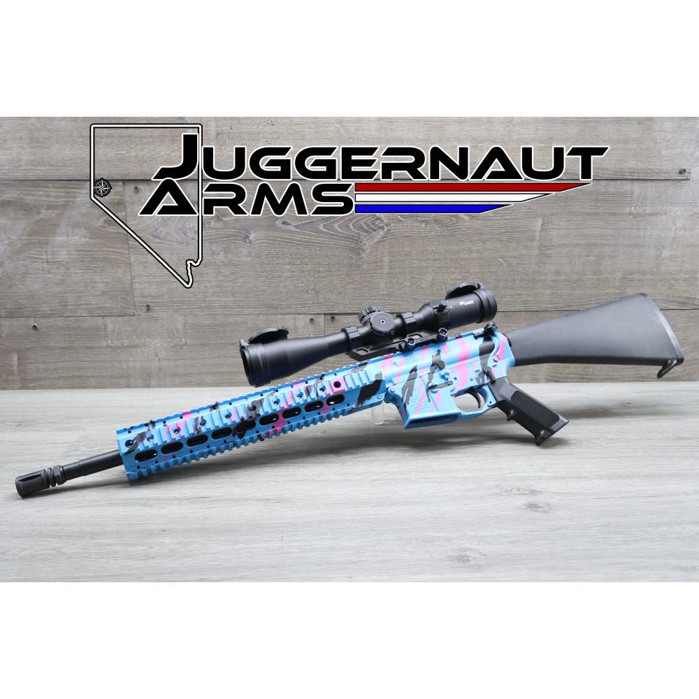 Custom 5.56 AR15 Rifle - Bad Attitude Long Branch Lower - Sig Tango MSR 1-6
