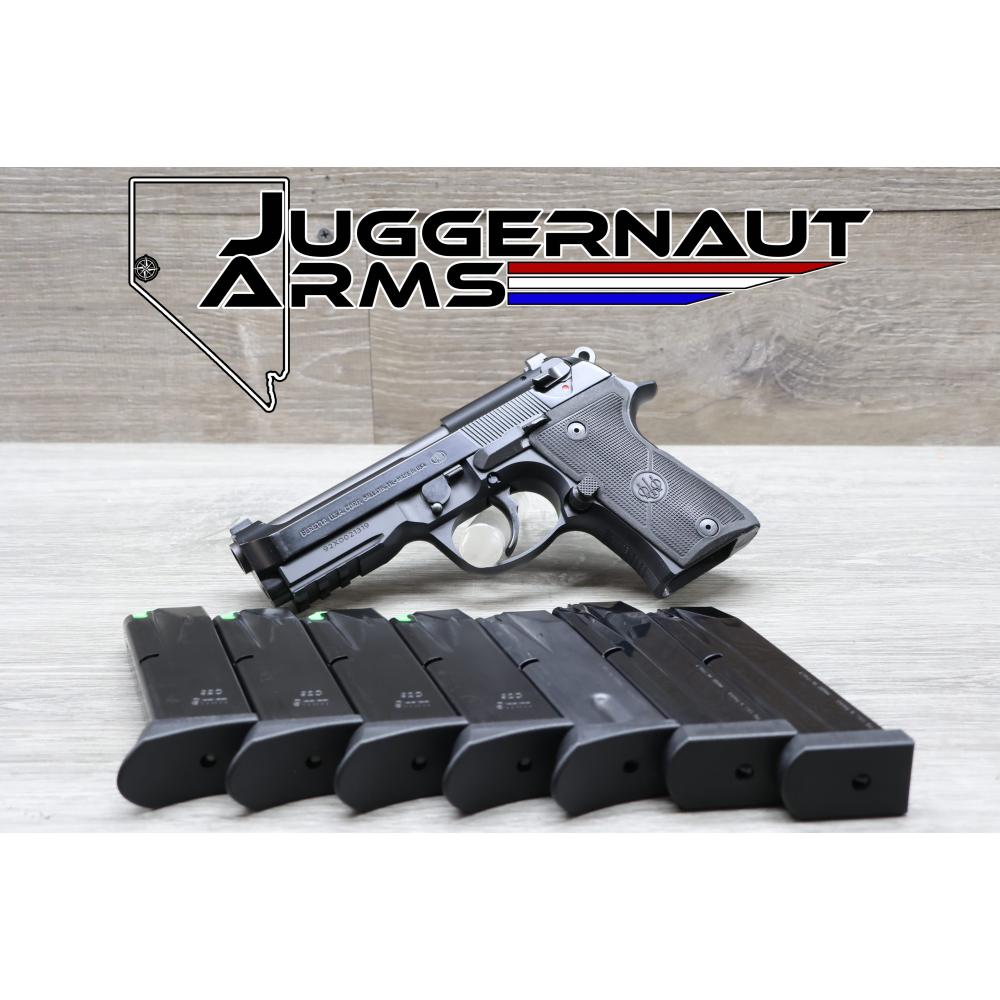 Beretta 92X Compact 9mm – Vertec Ergonomic Frame + 7 Magazines