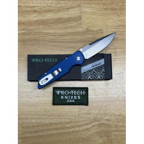 TR-3 Integrity, Blue Handle, Stonewash Blade, BST26