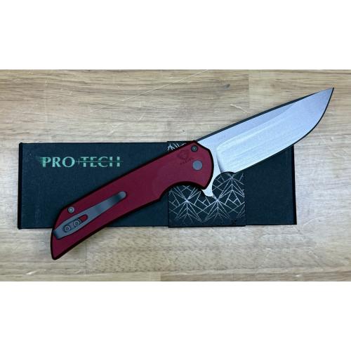 Mordax, Red Handle, Stonewash Blade