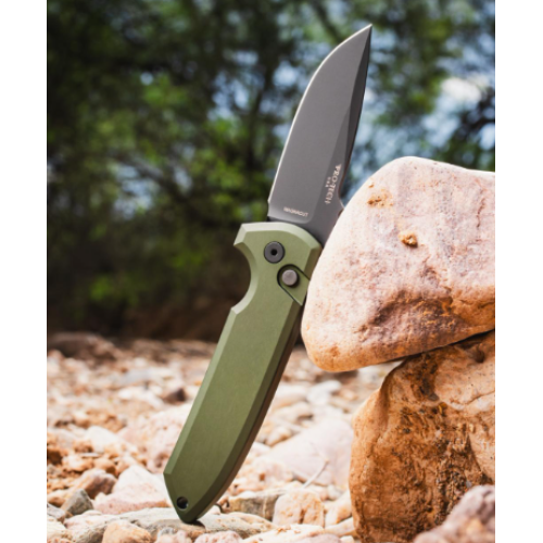 Rockeye, Green Handle, Black Blade
