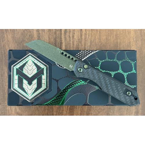 JINN AUTO METALLIC GREEN CARBON FIBER