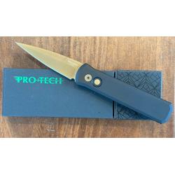 Godson, Black Handle, Tan Blade