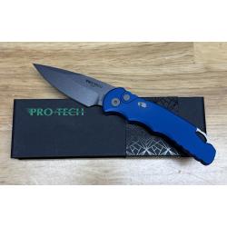TR-5 Automatic, Blue Handle, Stonewash Blade