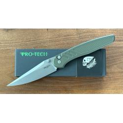 Avalon, Green Handle & Stonewash Blade