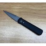 Godson, Black Handle, Bead Blast Blade