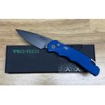 TR-5 Automatic, Blue Handle, Stonewash Blade