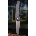 Malibu, Black Textured Handle, Stonewash Blade