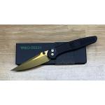 Avalon, Vulcan.3, Black Handle, Gold Blade