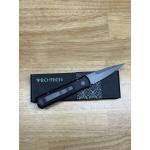 Godson, Black Handle, Bead Blast Blade