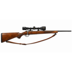 Heading into hog country—Interarms Mark X 7x57, scoped & ready. Reliable, clean, field-proven rifle built for serious hunters. (Consignment)