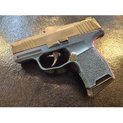 SIG P365 MIC COMP 9MM 3.1 XRAY-3 OPT RDY (2)10RD BLACK