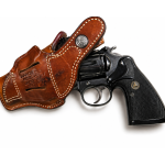 Colt Trooper Mk III .357 revolver with Bianchi #5BHL holster. Duty-used with honest wear, solid lockup, clean bore, ready to shoot or carry.