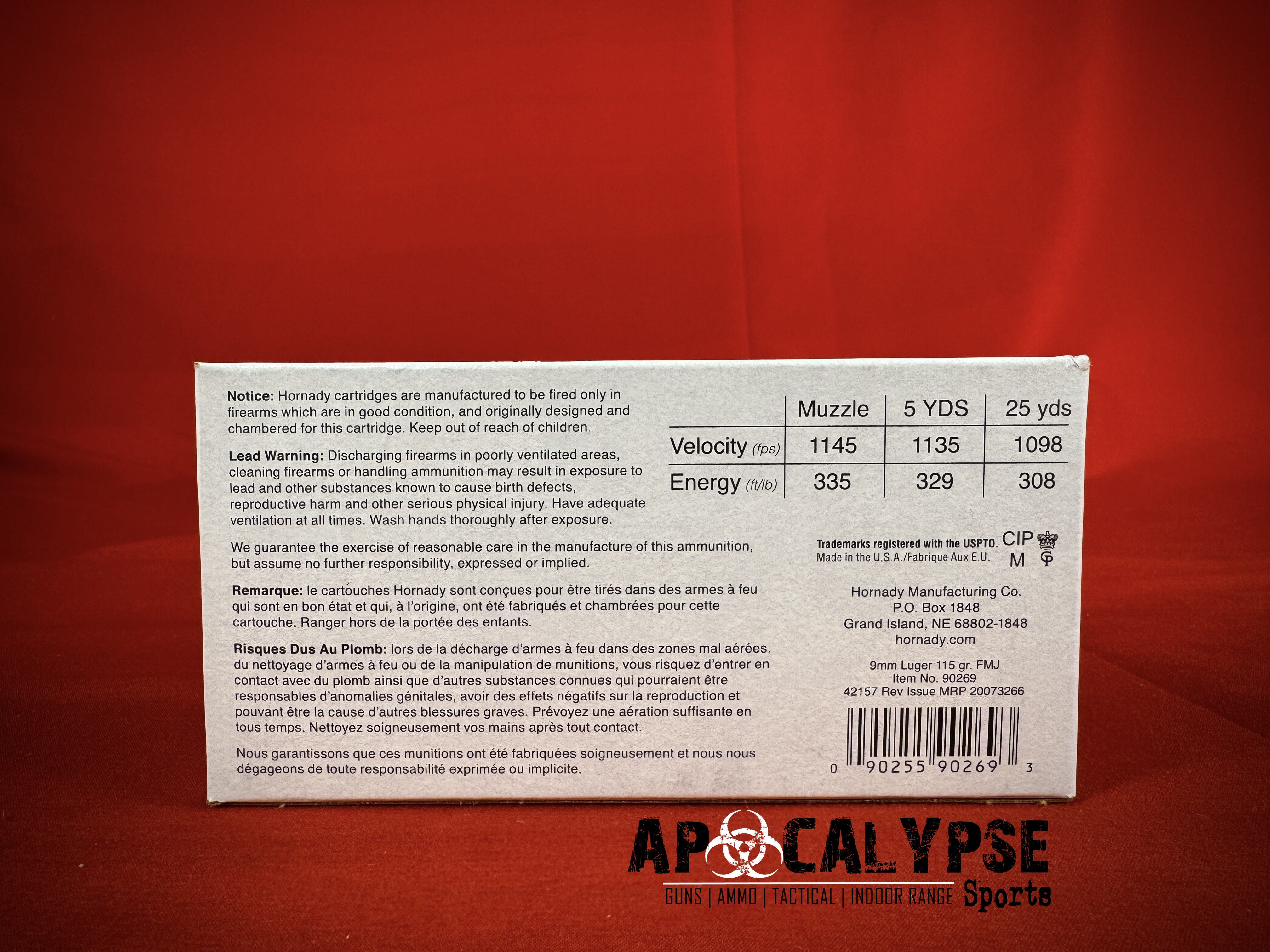 Hornady 9mm TAP Ammunition 500 Rounds-img-4