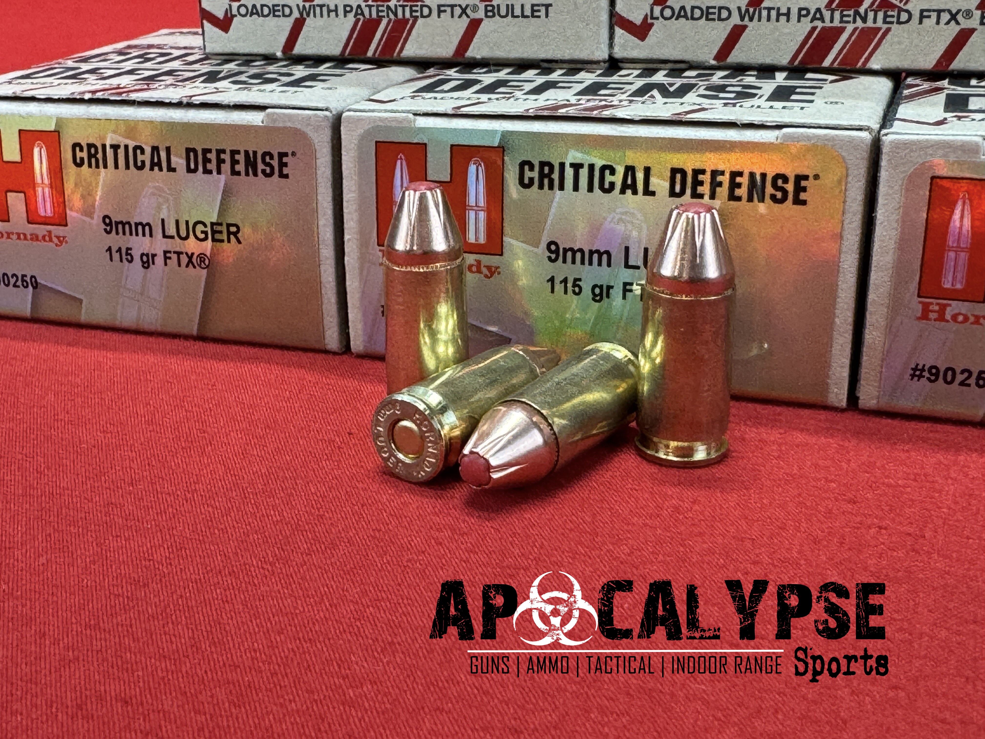 Hornady Critical Defense 9mm 125 rounds-img-1