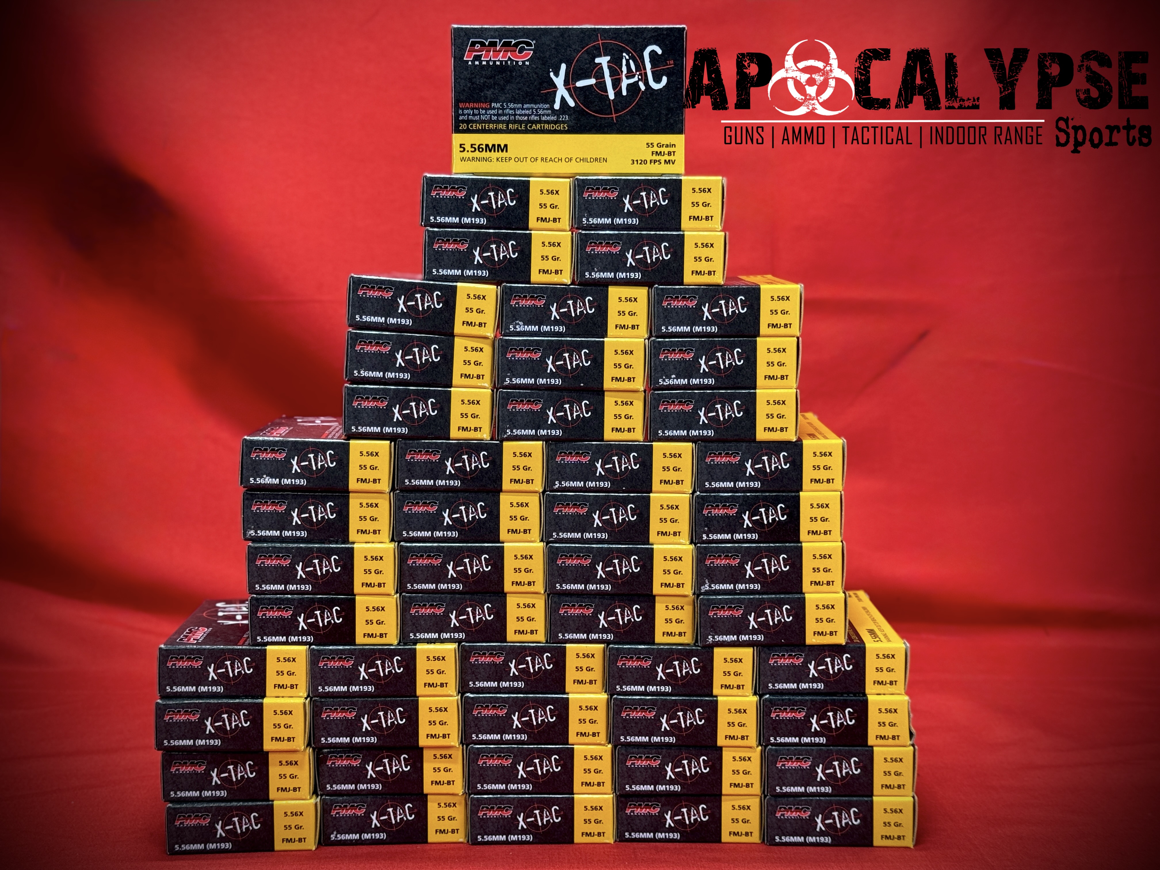 1000 Rounds PMC 5.56 Ammunition-img-0