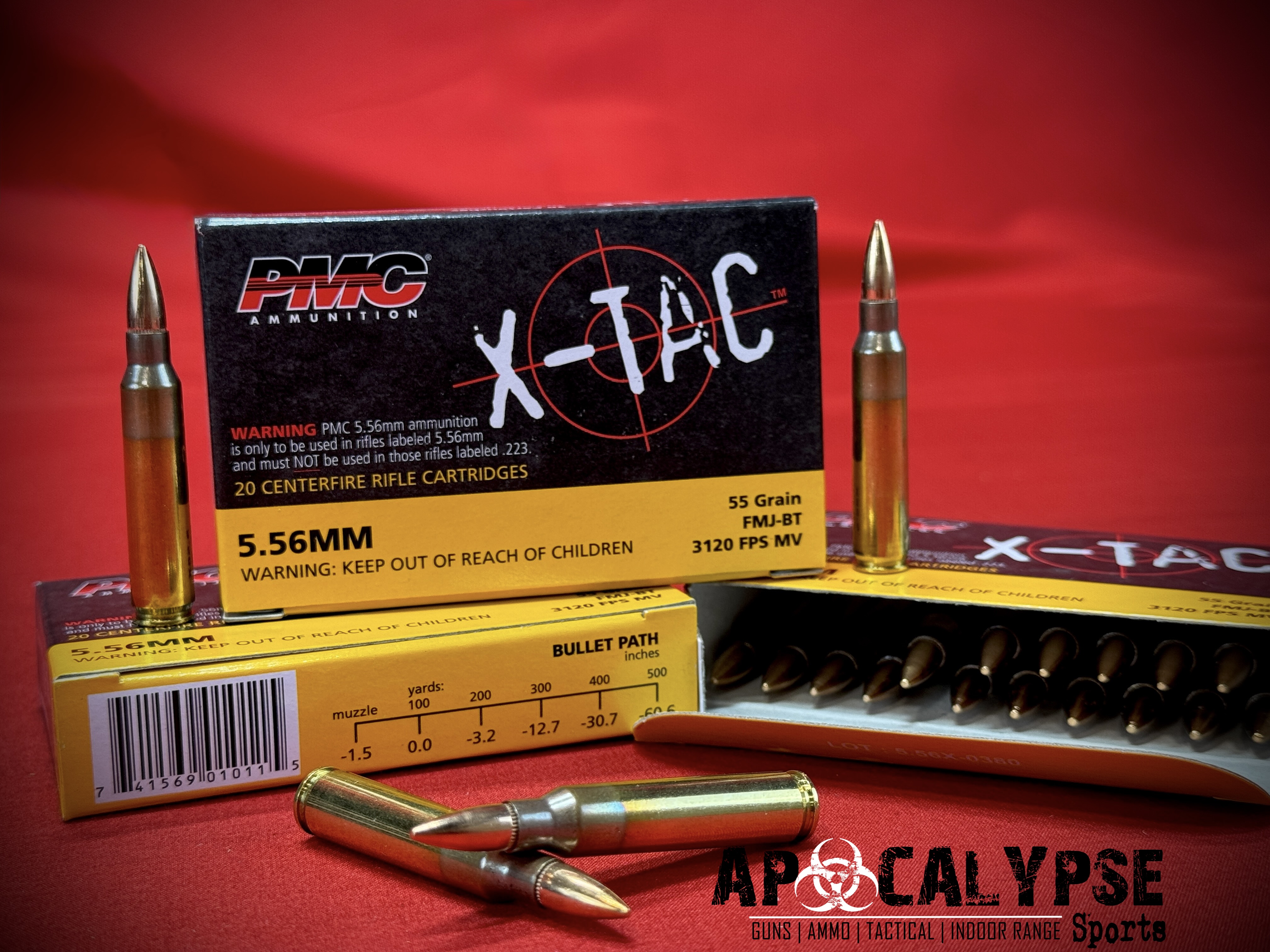 1000 Rounds PMC 5.56 Ammunition-img-2