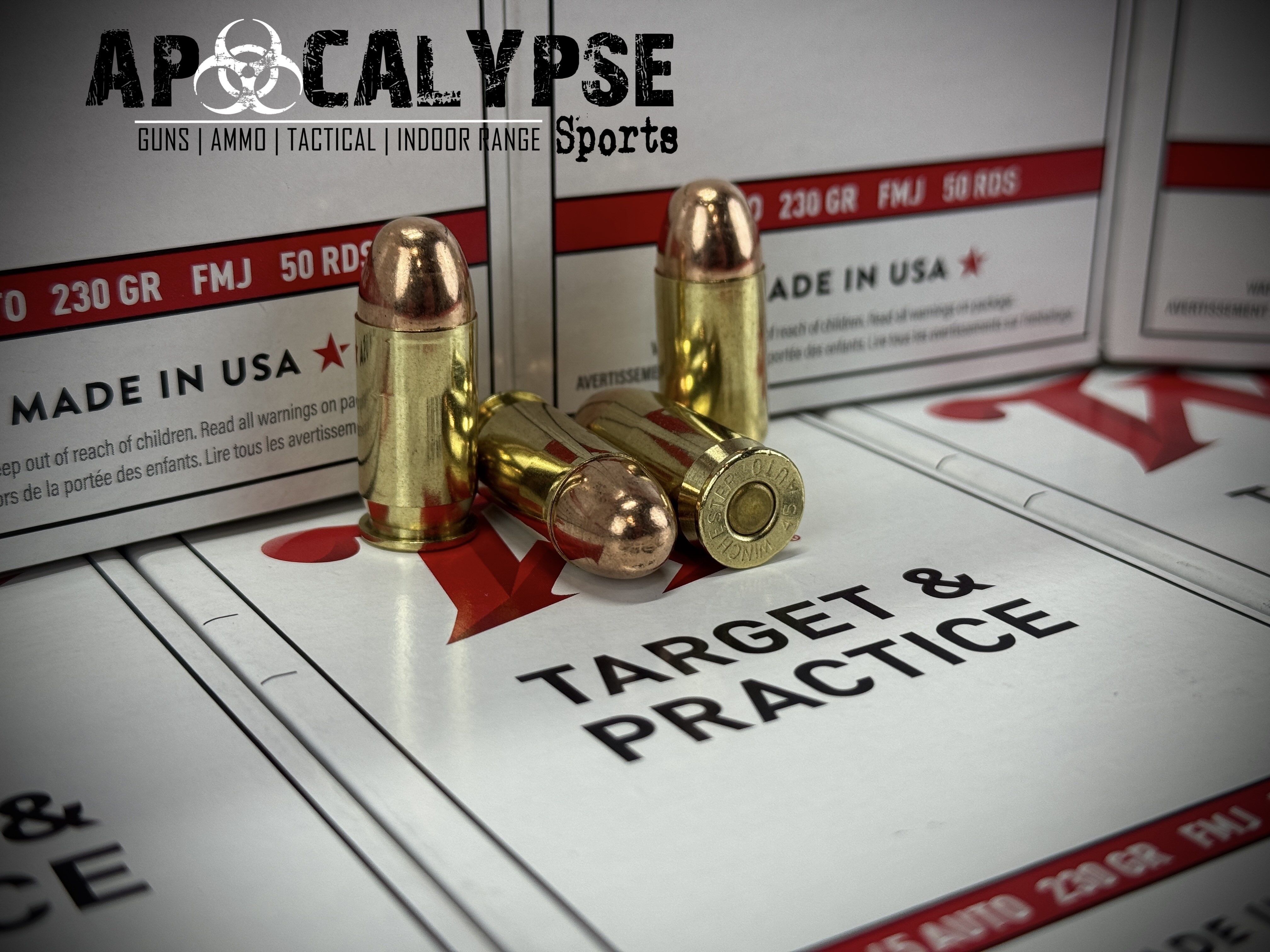 Winchester 45acp Ammo 500 Rounds -img-1