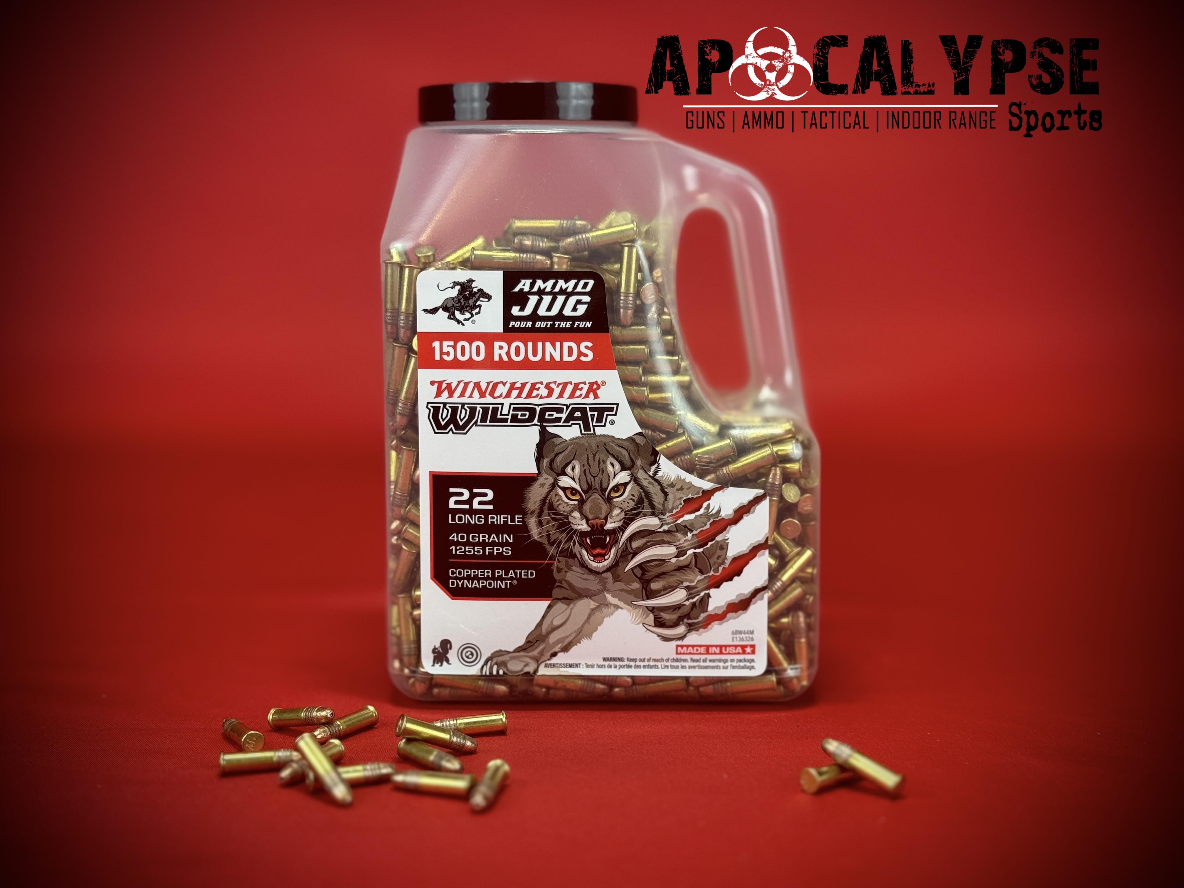 Winchester Jug 1500 Rounds .22LR-img-0