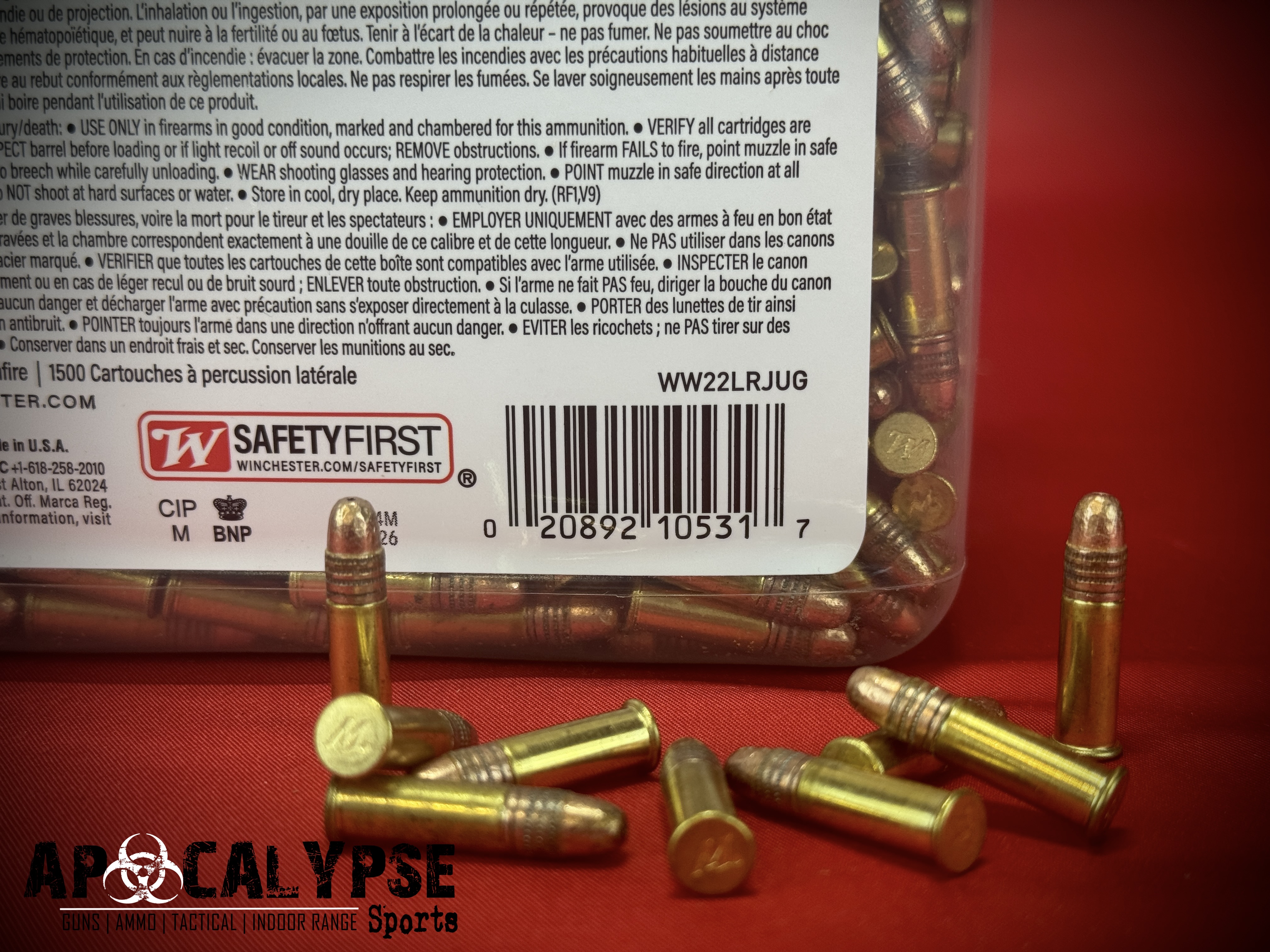 Winchester Jug 1500 Rounds .22LR-img-2