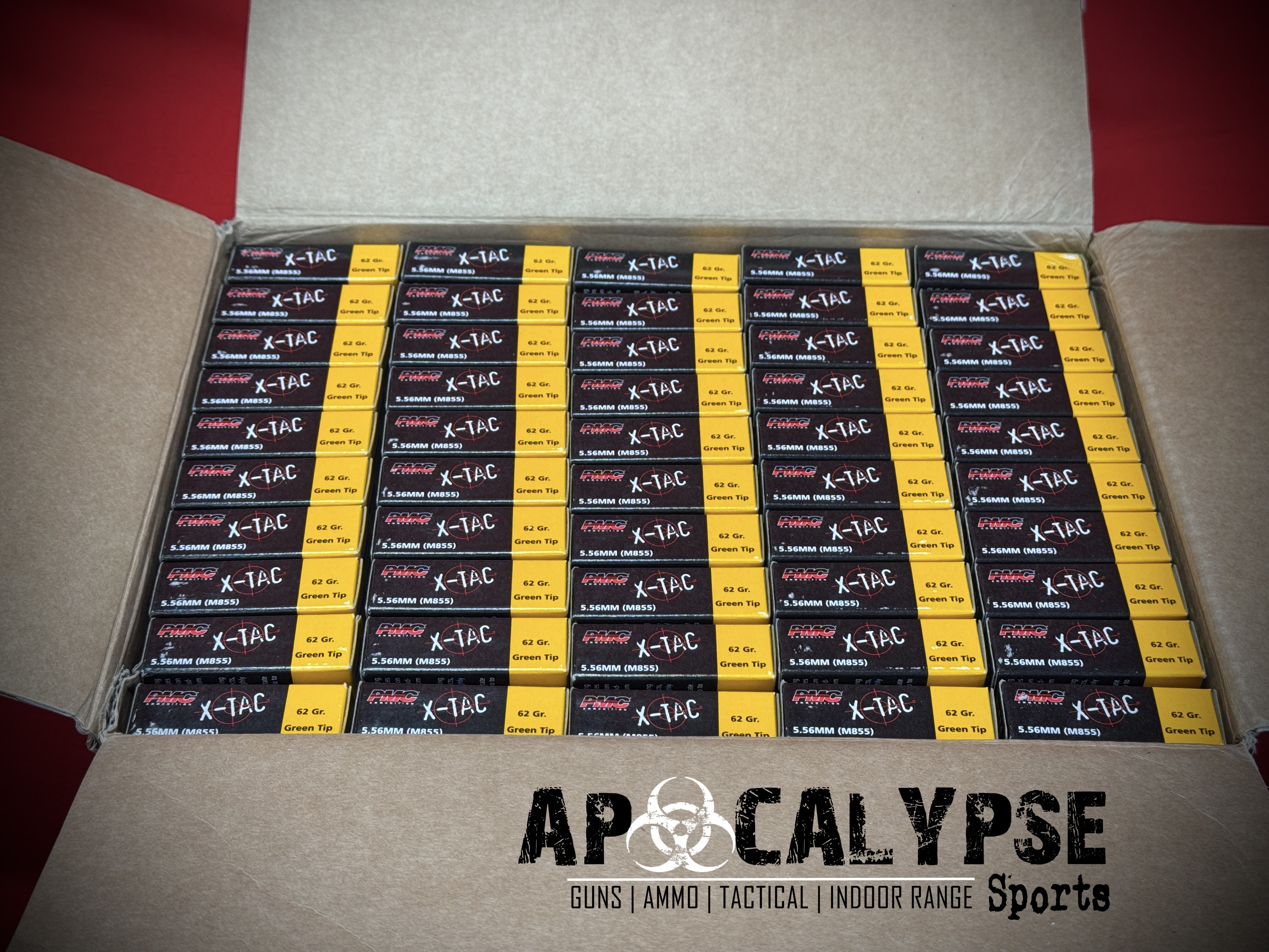 PMC X-Tac Green Tip  5.56 1000  Ammunition-img-0