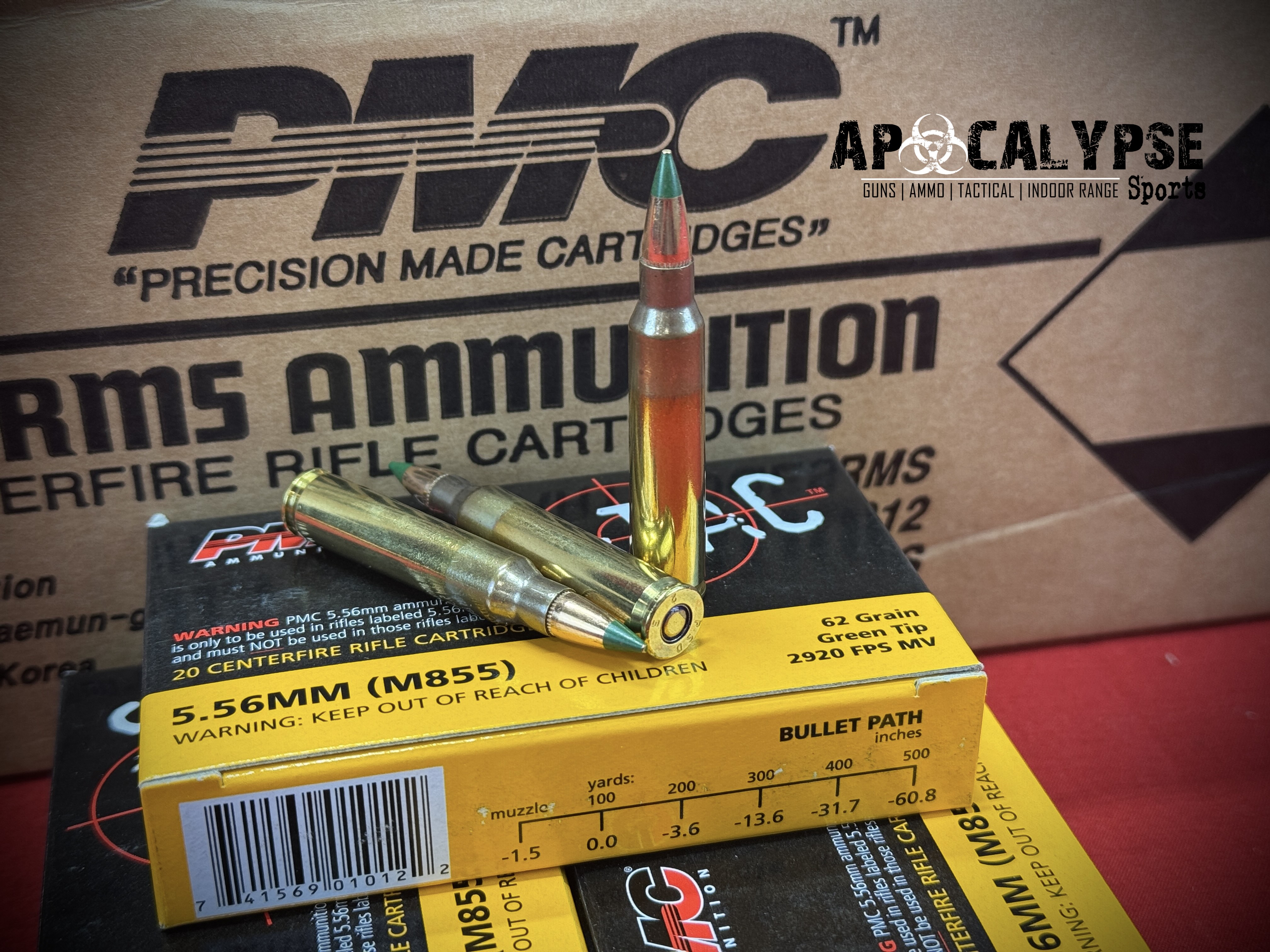 PMC X-Tac Green Tip  5.56 1000  Ammunition-img-1