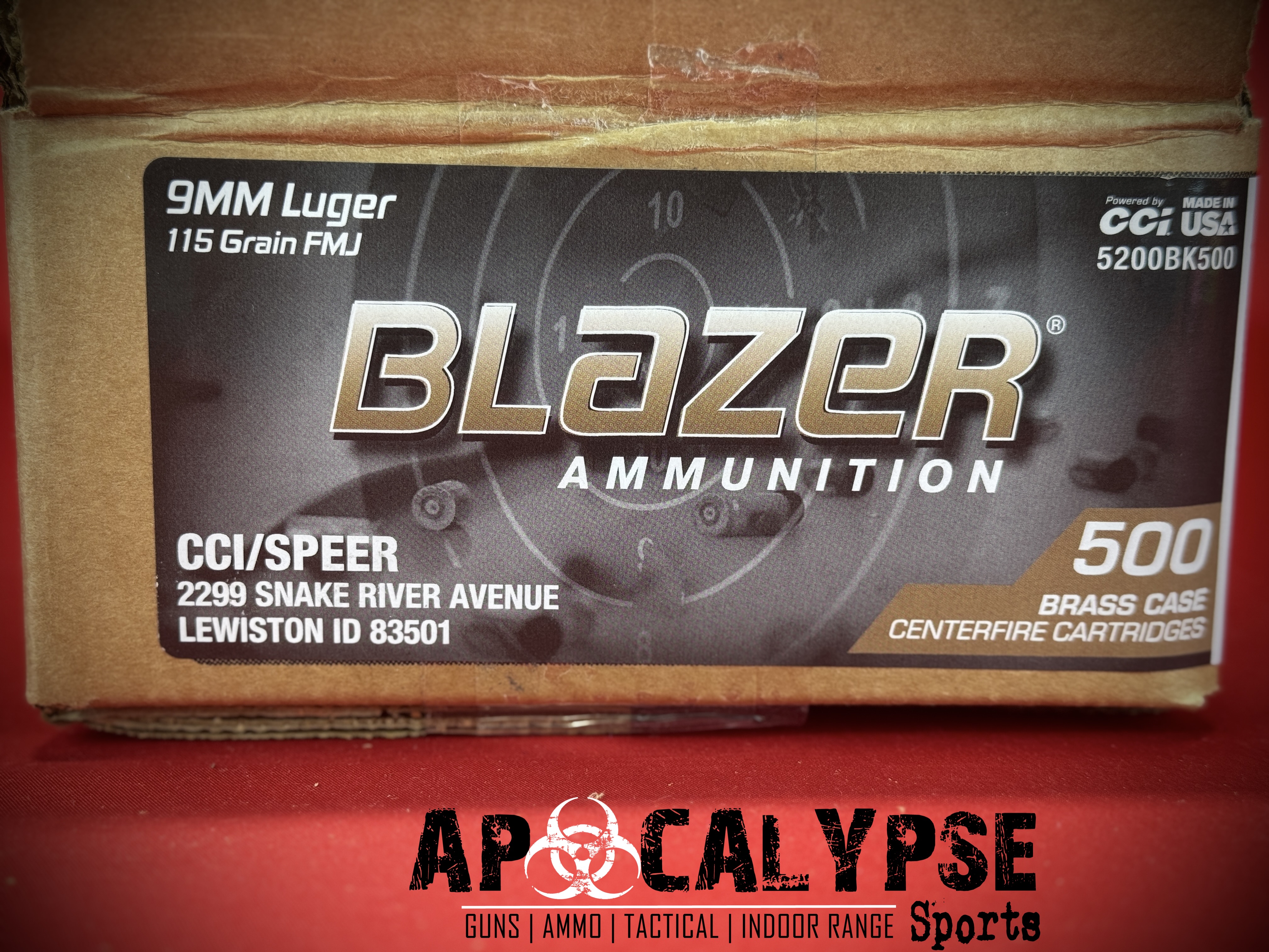 CCI Blazer 9mm Ammo -img-1