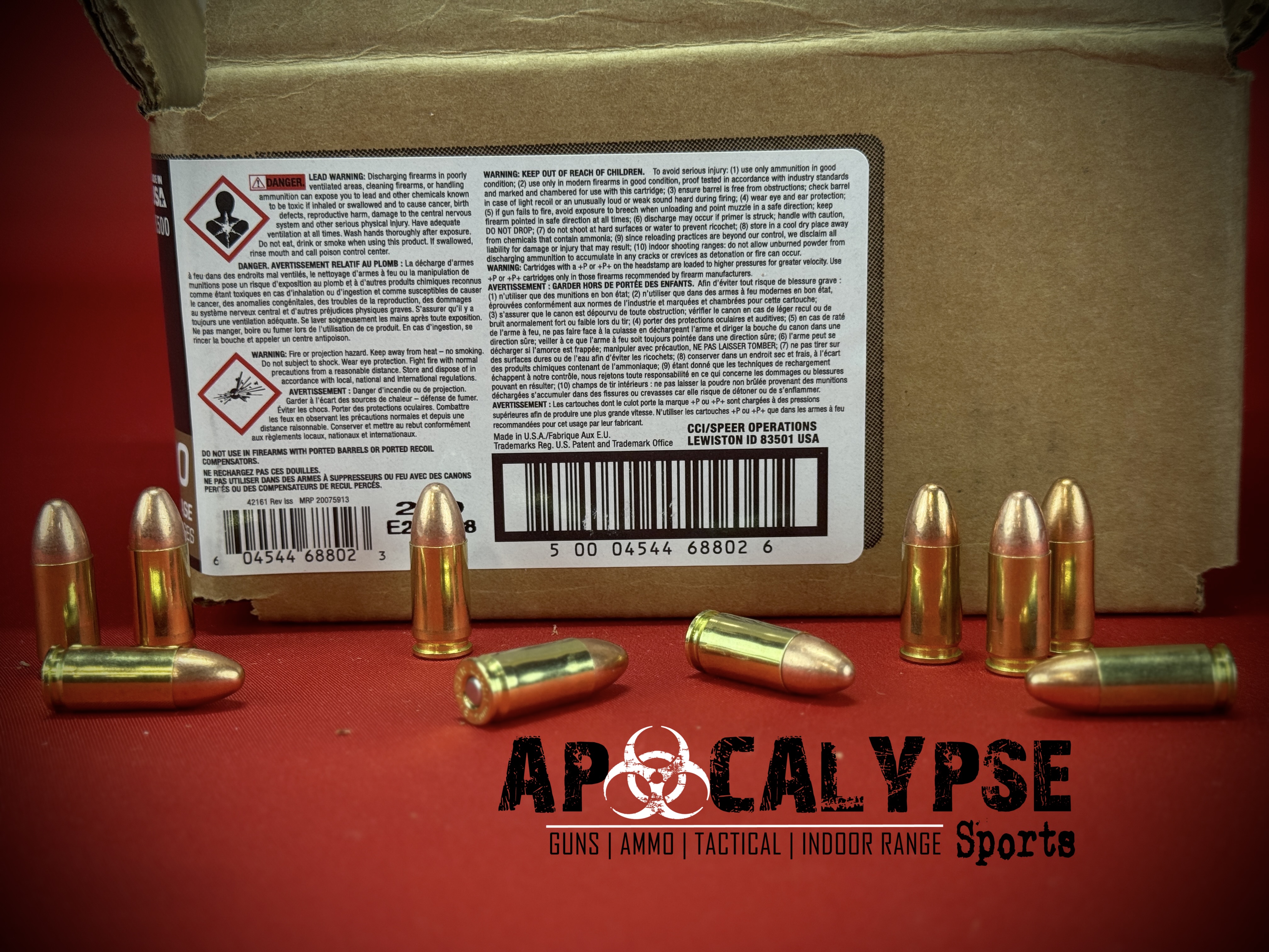CCI Blazer 9mm Ammo -img-2