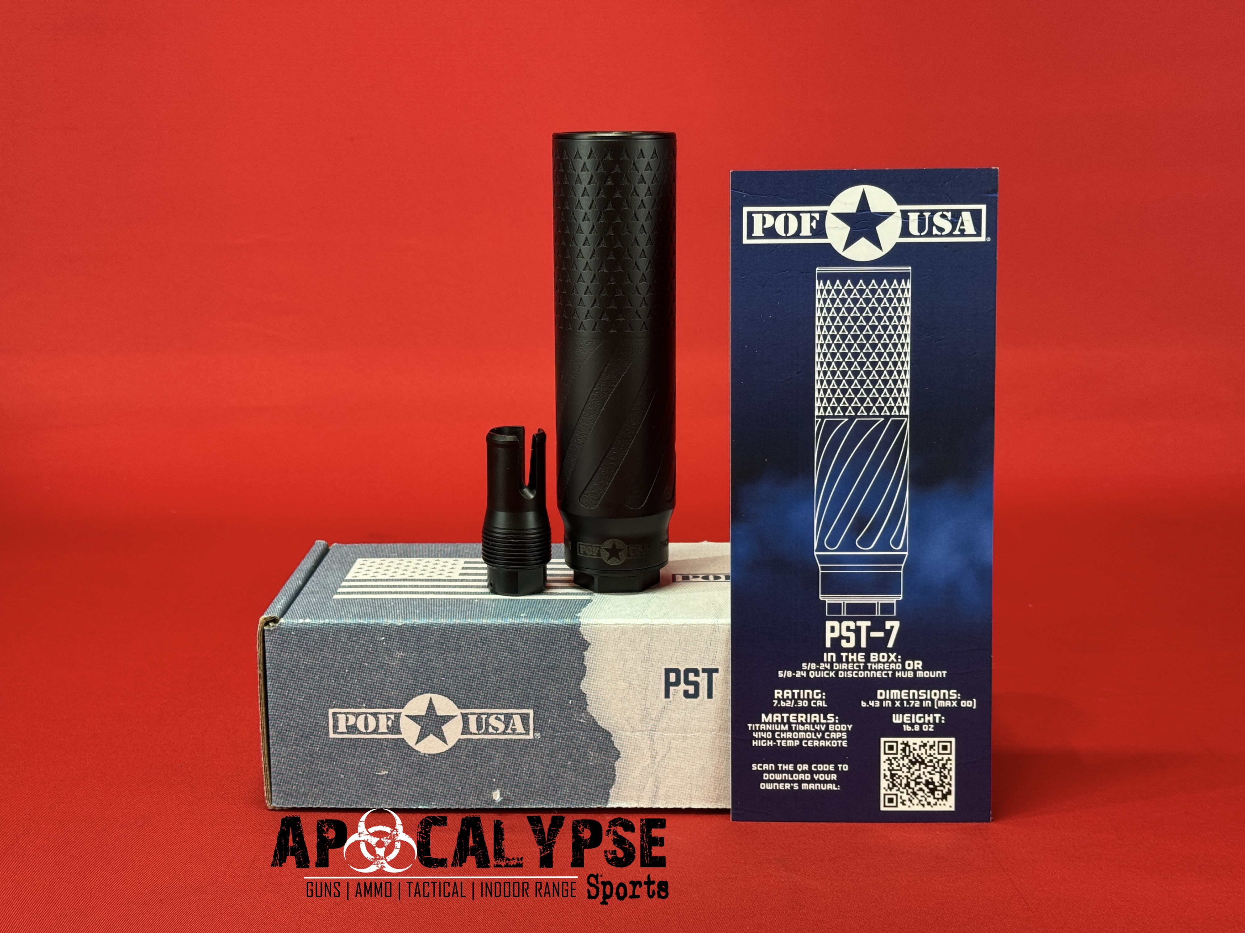 Patriot Ordnance Factory Silencer PST-7 7.62 -img-3