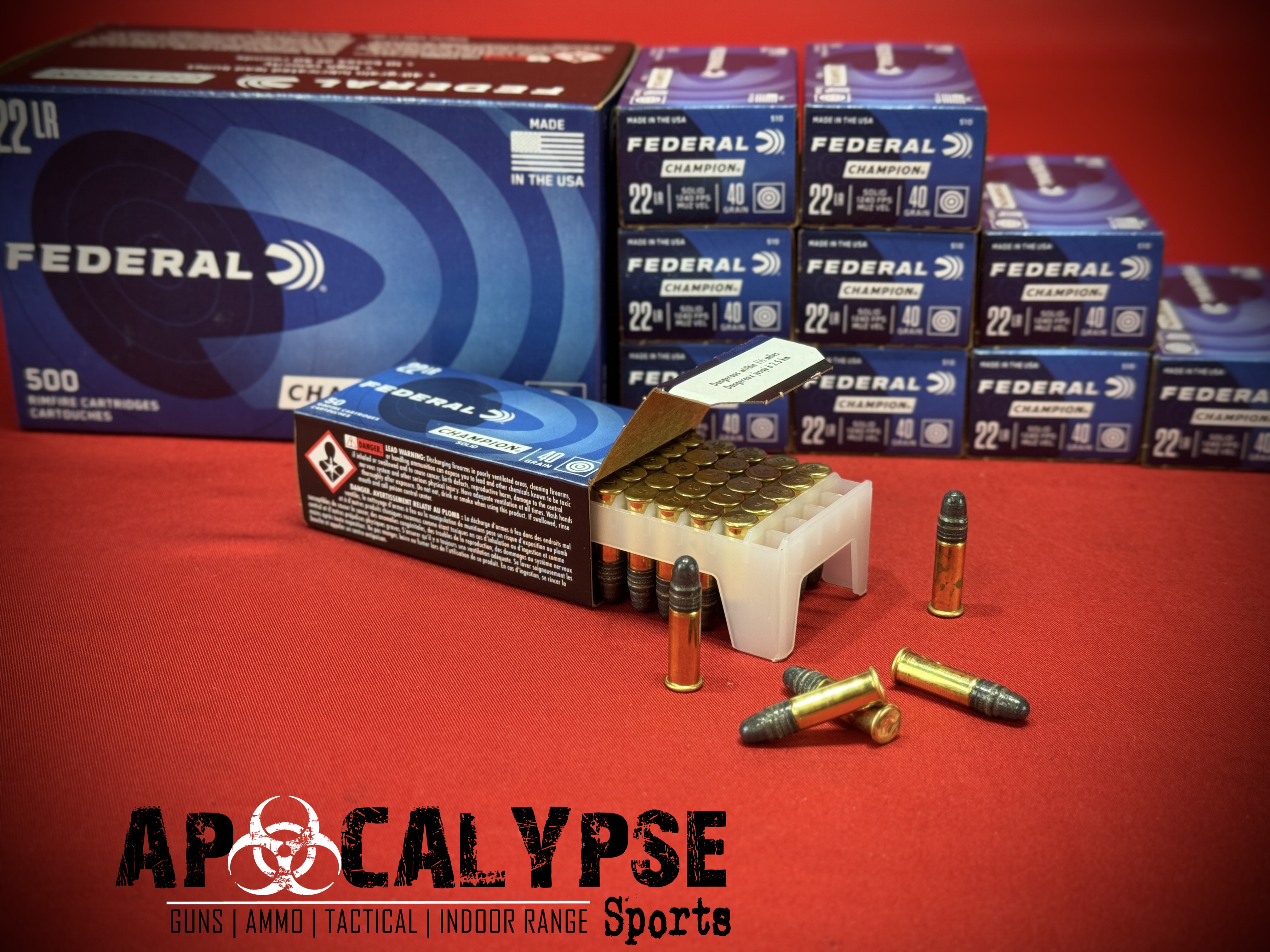 Federal 22LR 500RD Ammuntion-img-0