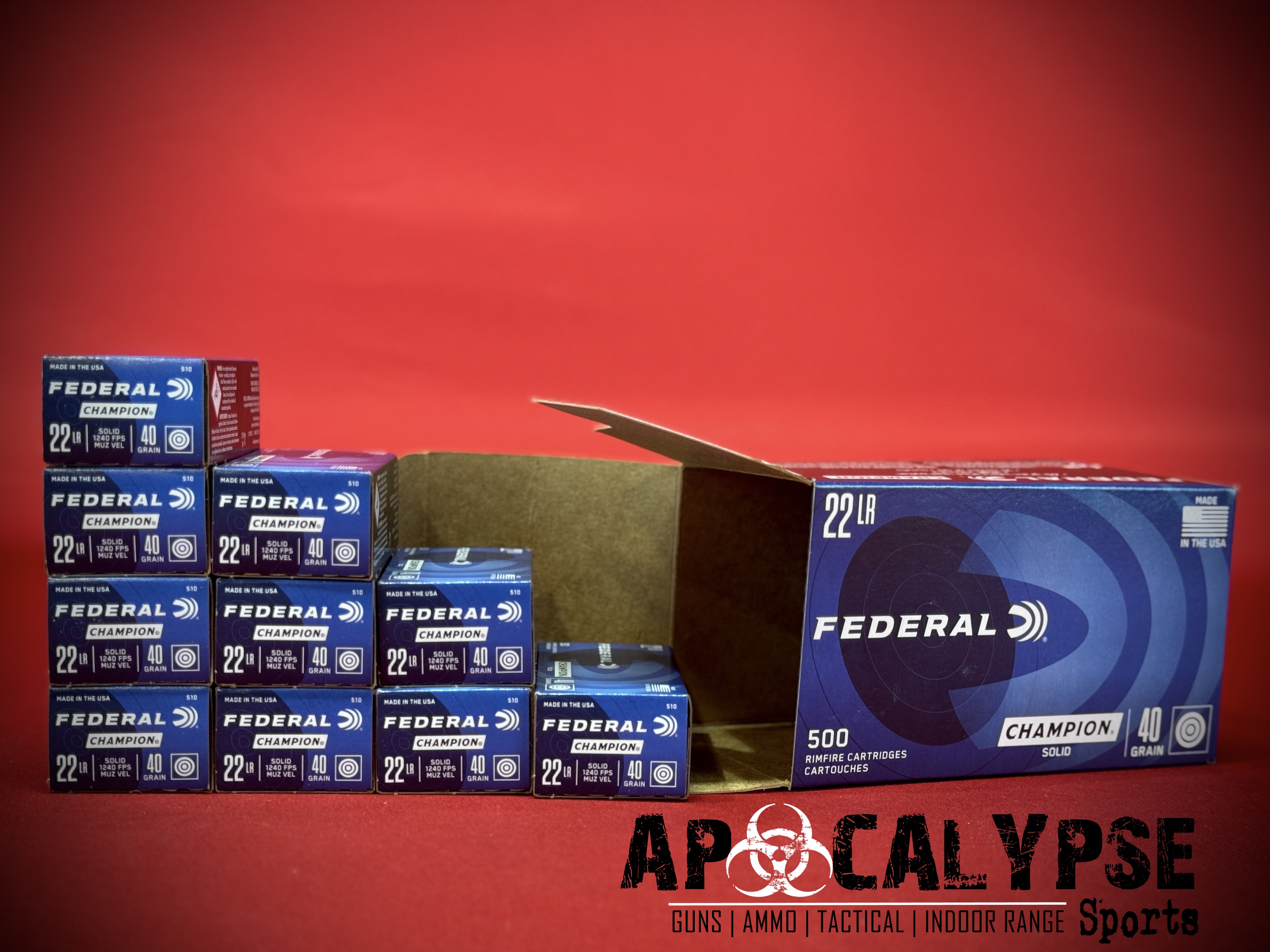 Federal 22LR 500RD Ammuntion-img-1