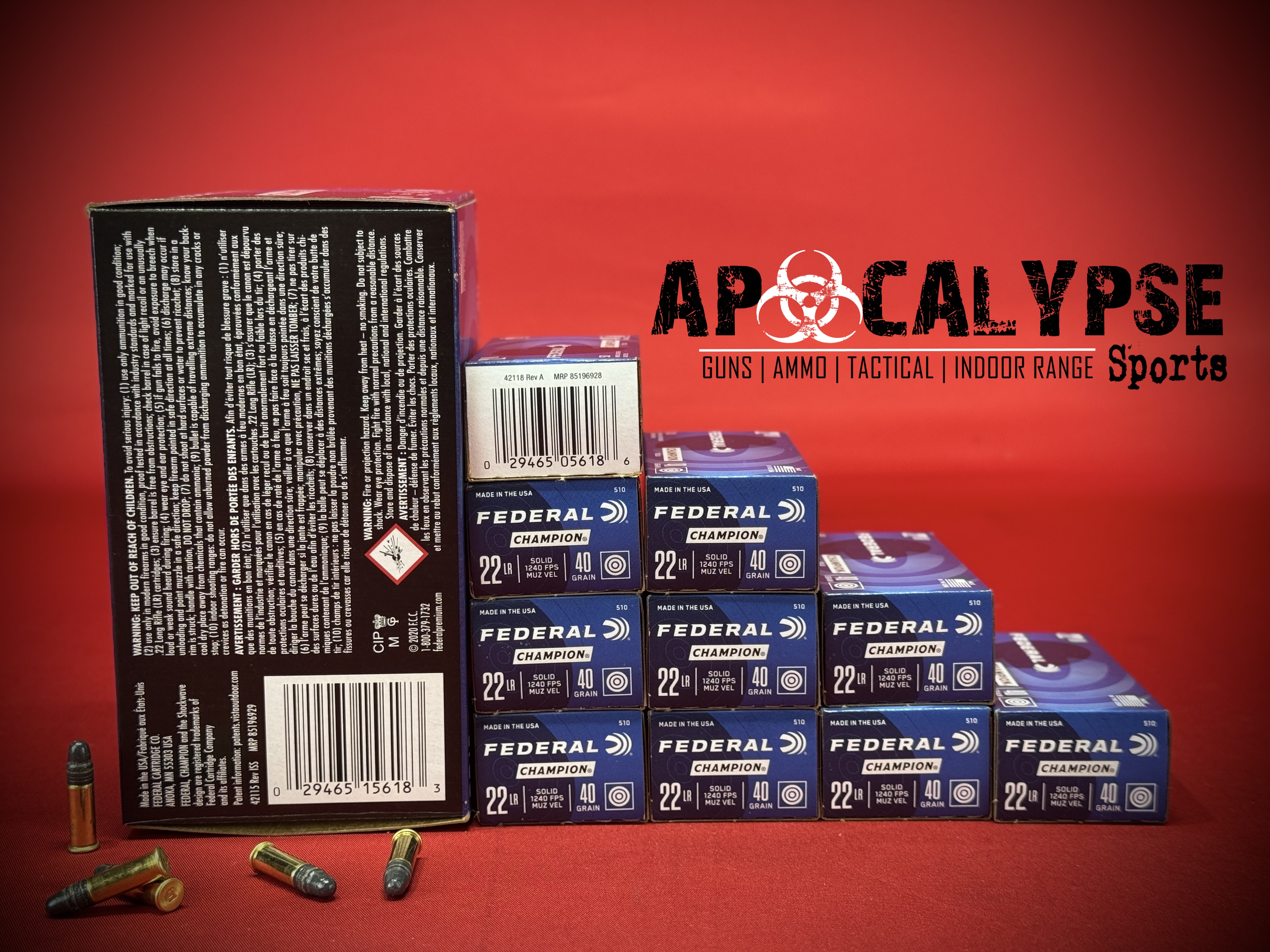 Federal 22LR 500RD Ammuntion-img-2