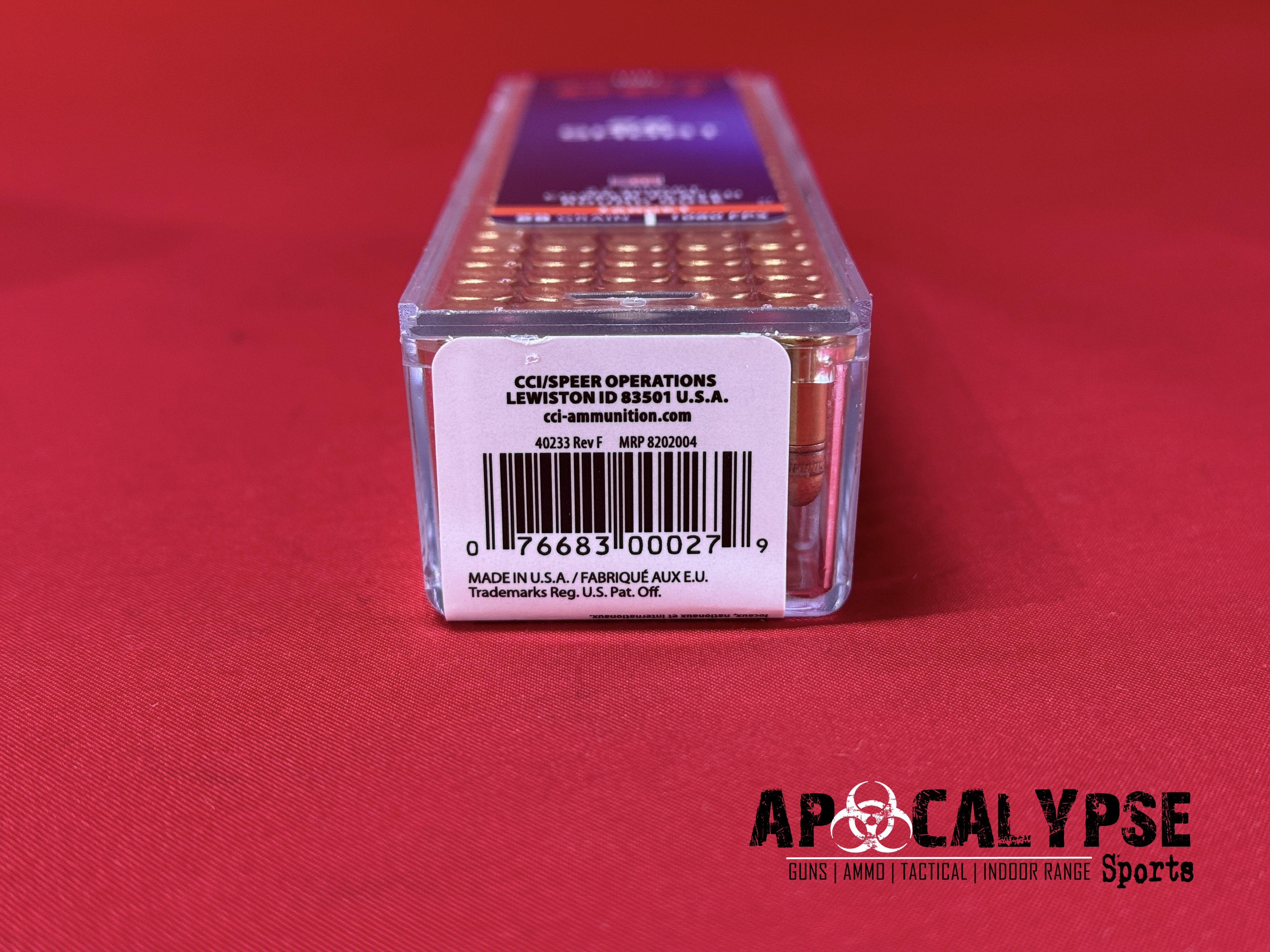 CCI 22 Short Ammo 1000 Round-img-3