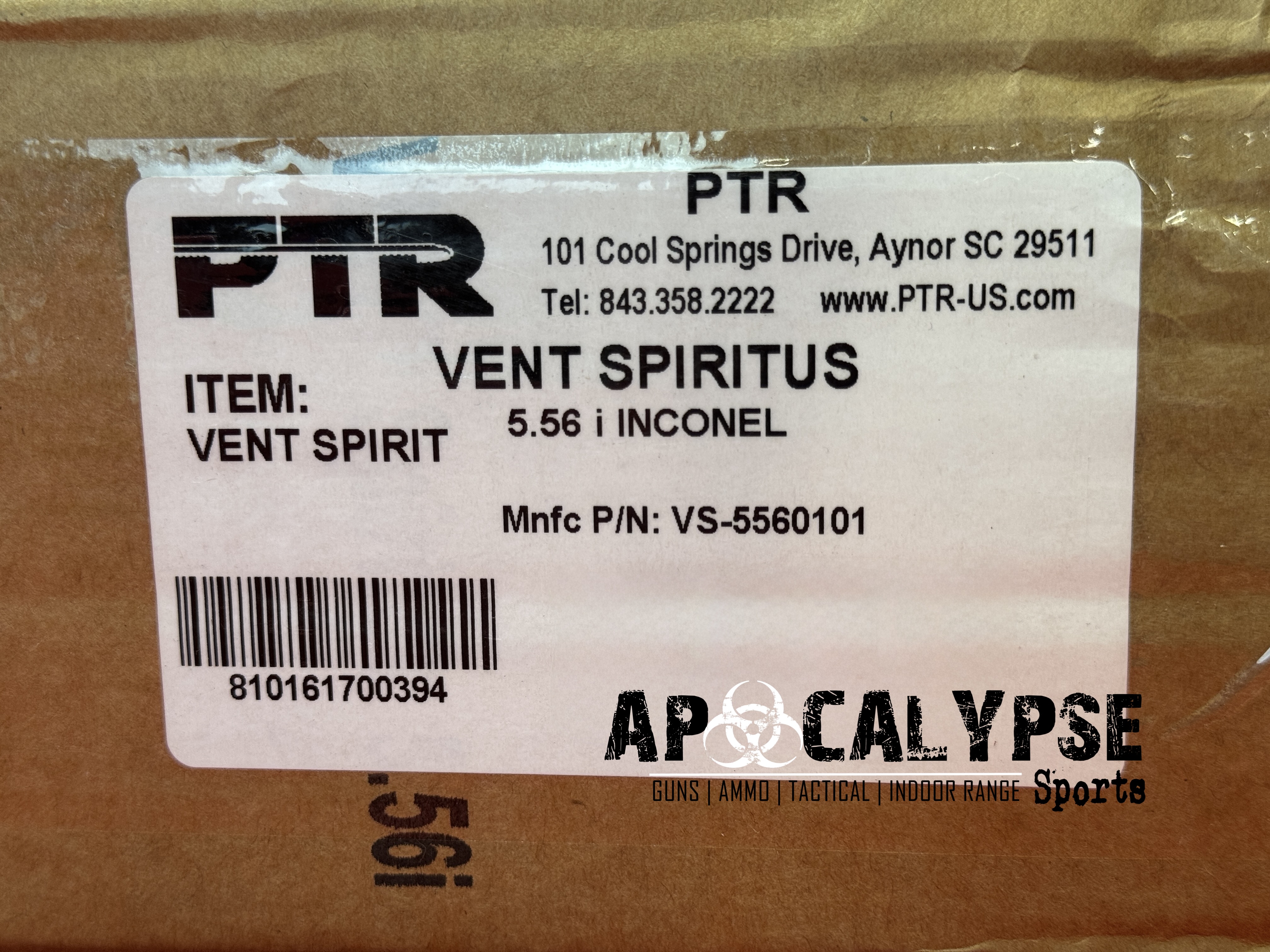 PTR Vent Spiritus 5.56 Suppressor-img-4