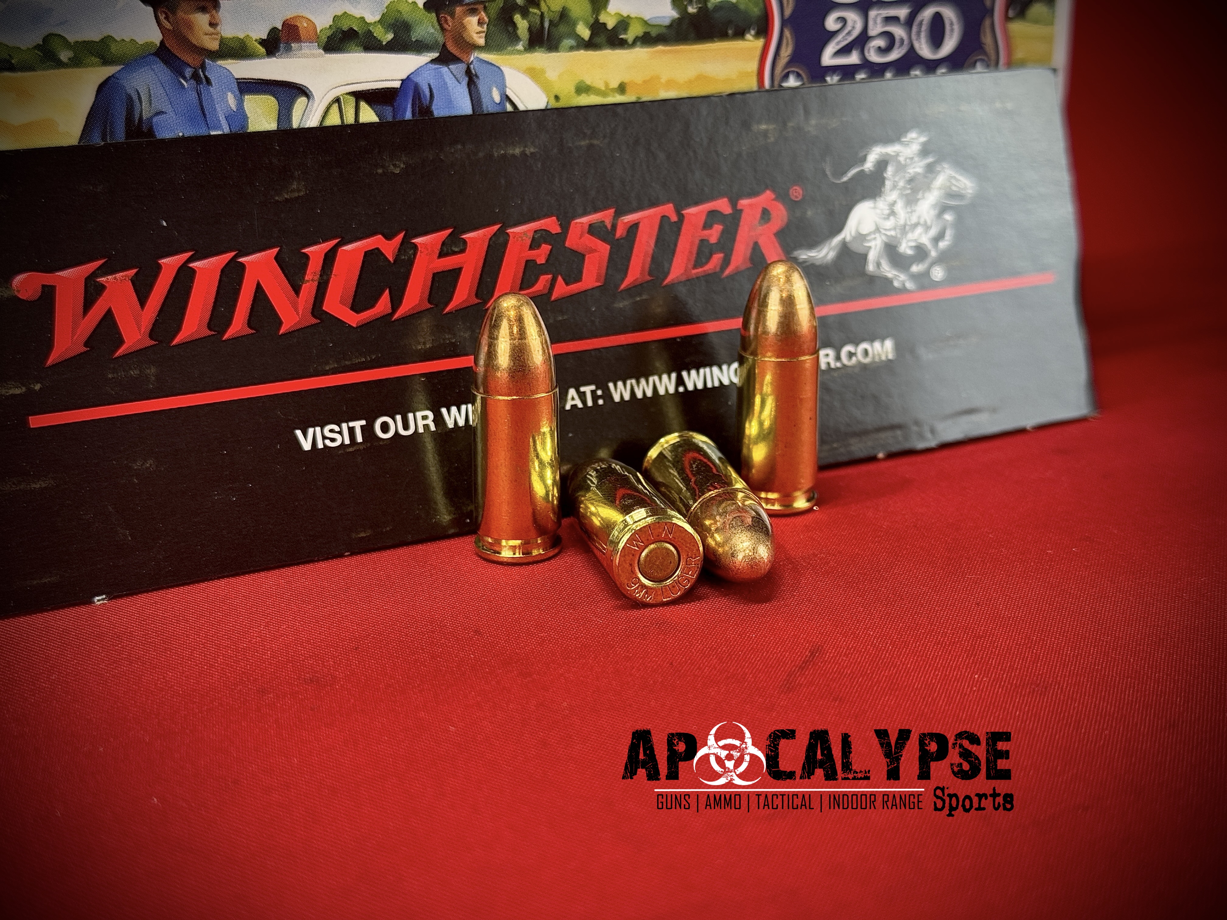 Winchester 9mm Ammo 1000 Rounds-img-1