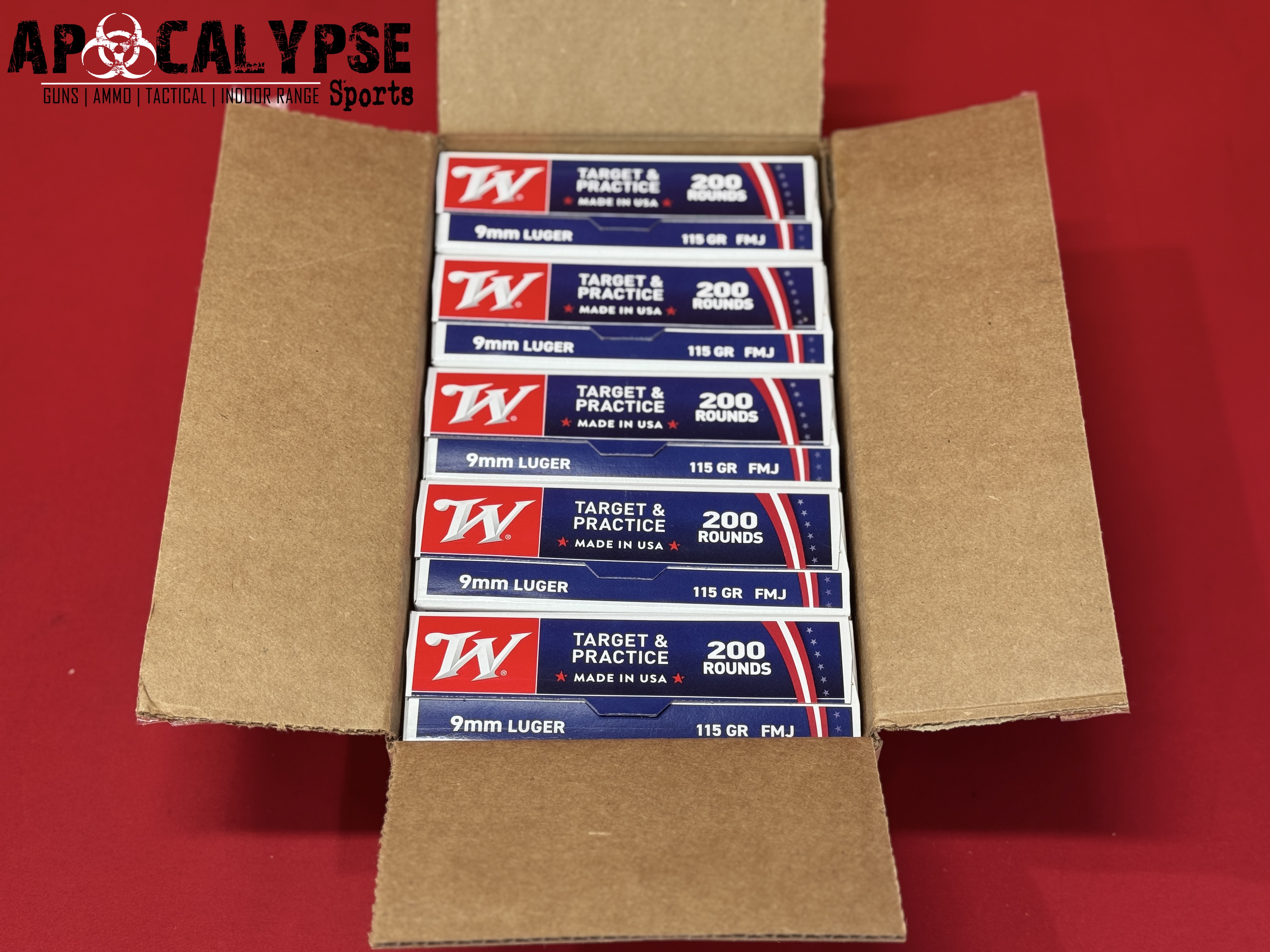 Winchester 9mm Ammo 1000 Rounds-img-2