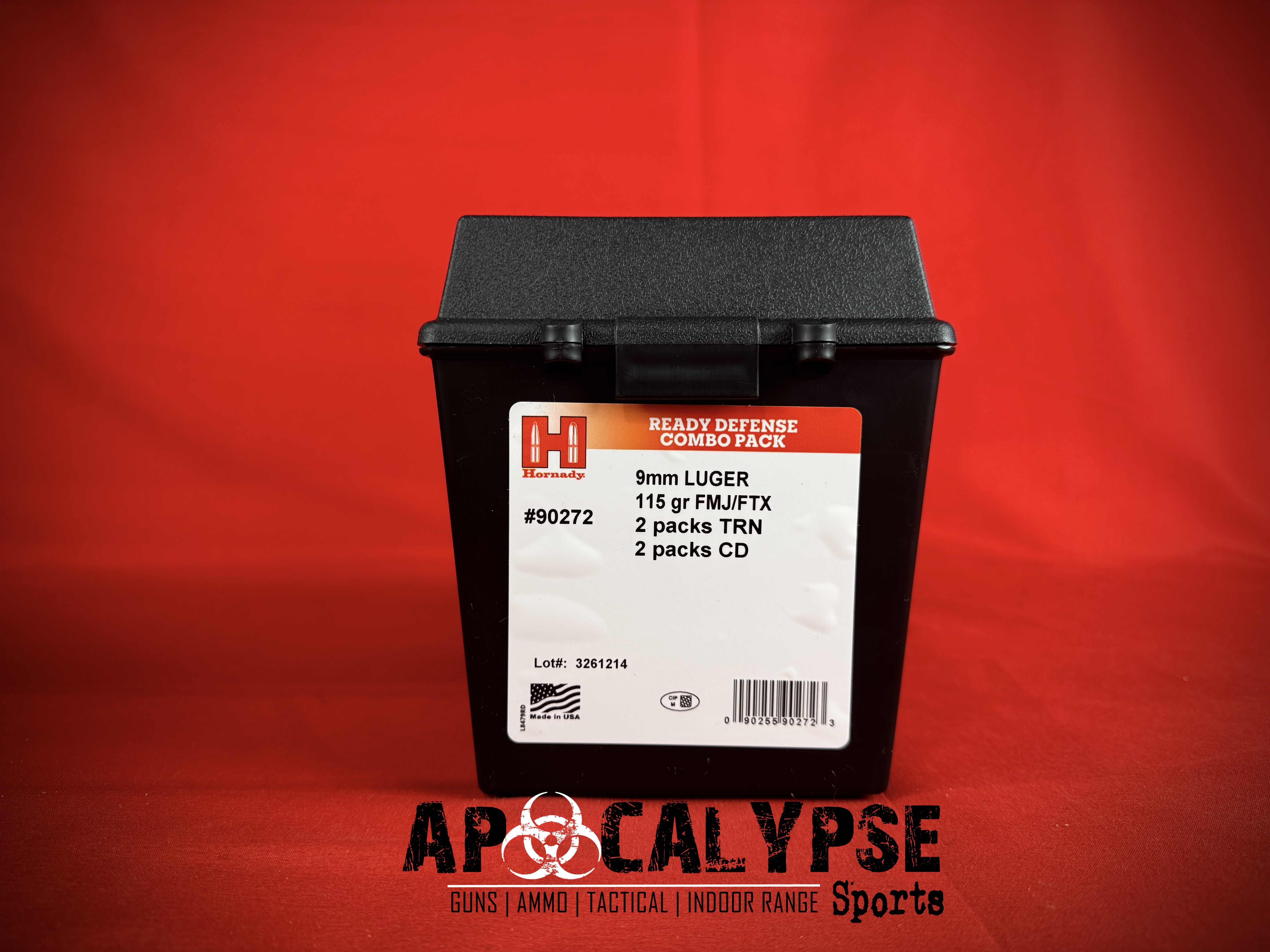 Hornady 9mm Ammo 150rds COMBO PACK-img-3