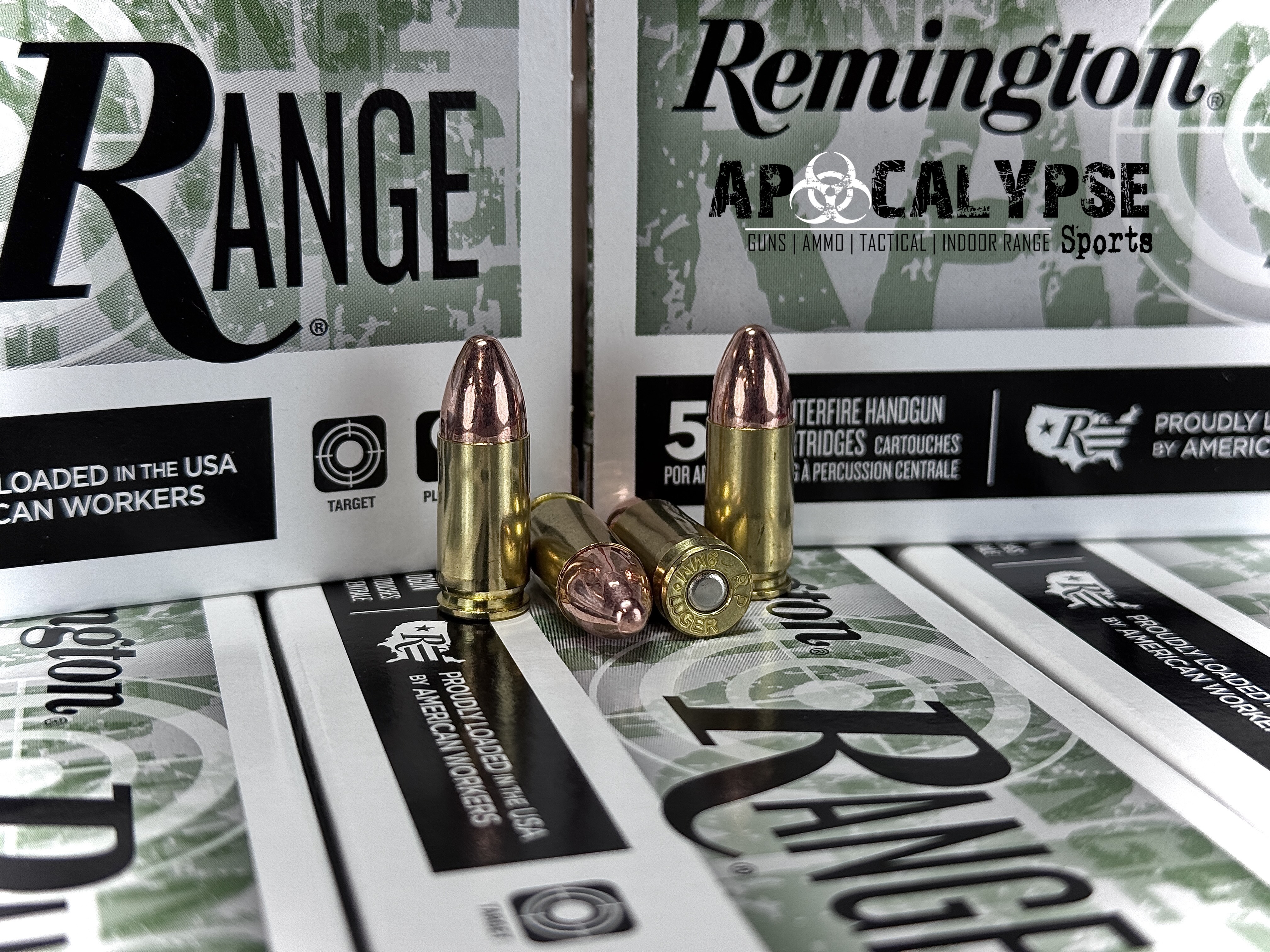 1000 Rounds Remington 9mm Ammunition-img-2