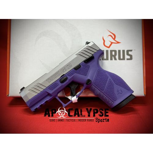 TAU GX2 9MM PST 13RD DKPUR/SS