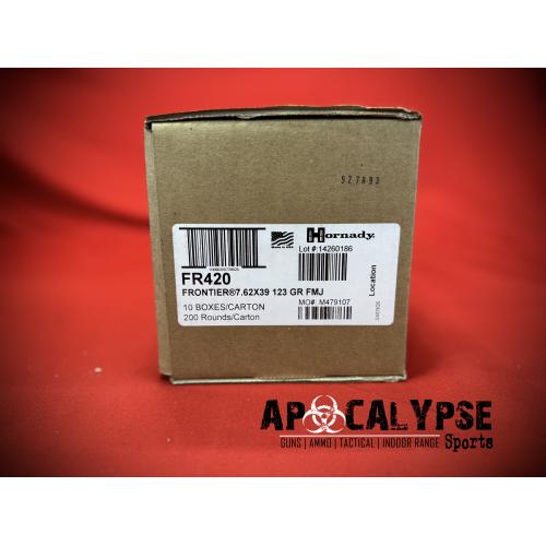 FRONTIER 7.62X39 123GR FMJ 20/200